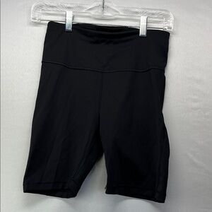 Athleta Black Women's 7 “ ultimate stash pocket  Bike Shorts